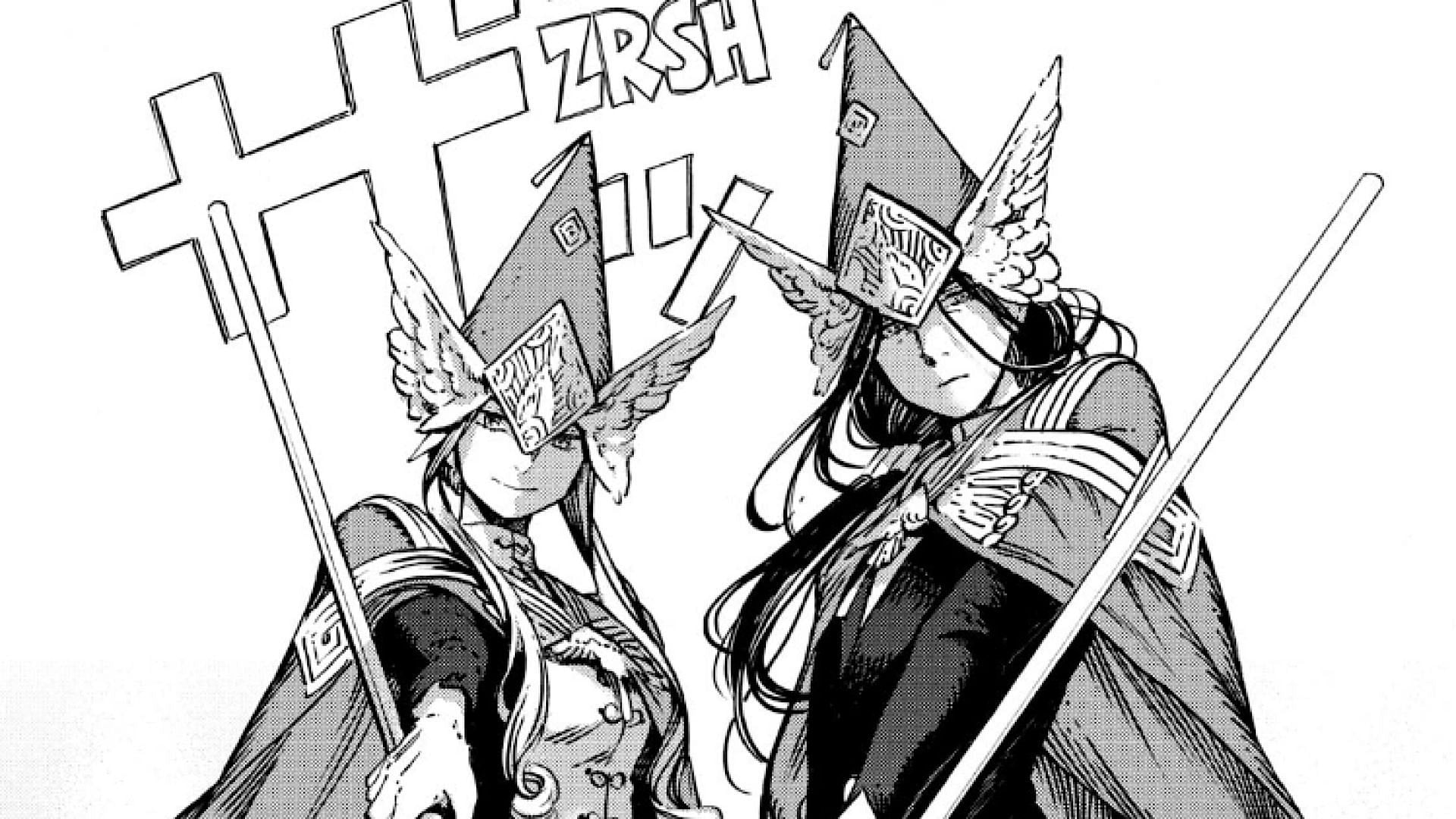 The Knight Moralis catch the perpetrator (Image via Kodansha)